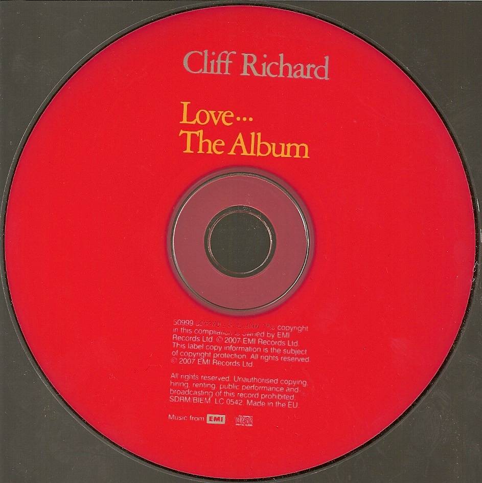 Cliff Richard Love The Album : CD